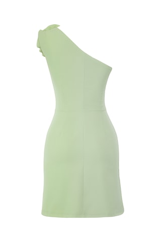 Vestido assimétrico - Verde