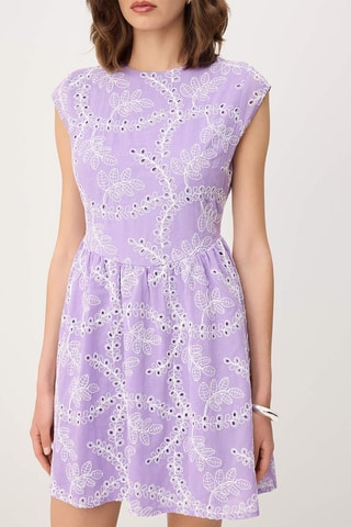 Vestido estilo patinadora - Violeta