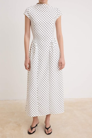 Robe midi - Blanc