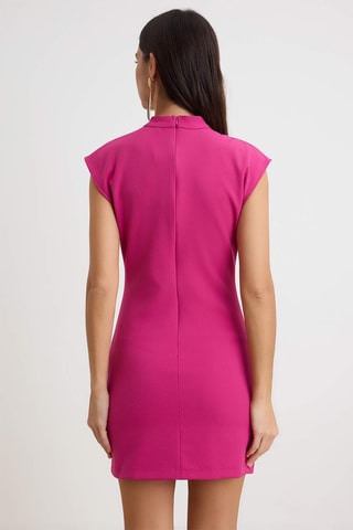 Vestido direito - Fúchsia