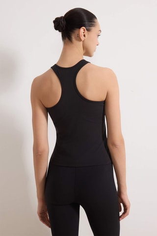 Camisola de alças - Preto