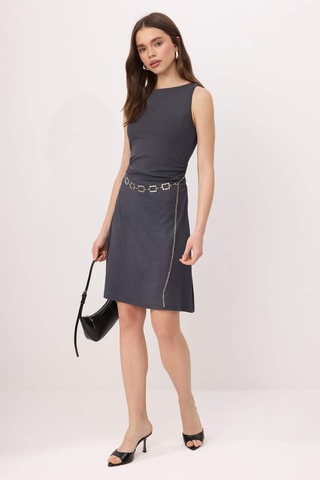 Robe droite - Anthracite