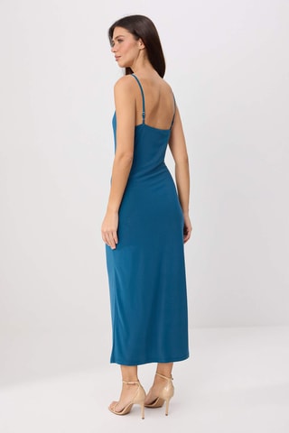 Robe fourreau - Bleu foncé