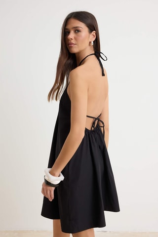 Vestido trapézio - Preto