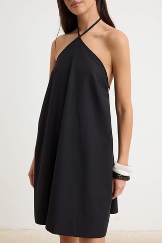 Vestido trapézio - Preto