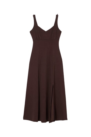 Robe longue - Marron