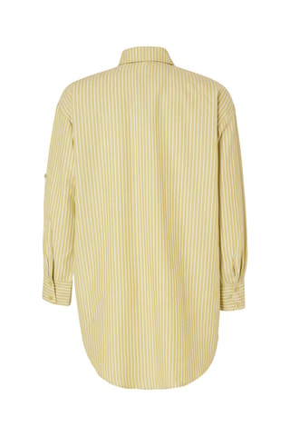 Camisa regular de praia - Verde e multicor
