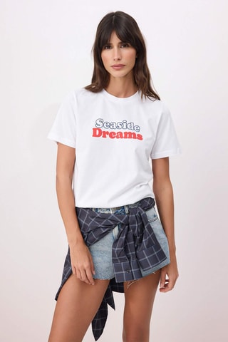 T-shirt regular - Cru