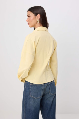 Camisa - Amarelo-claro