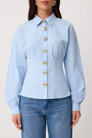 Camisa - Azul-claro