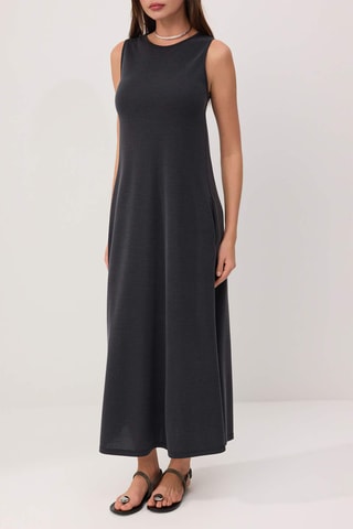 Robe longue - Anthracite