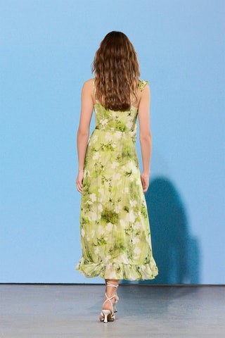 Robe volantée - Multicolore