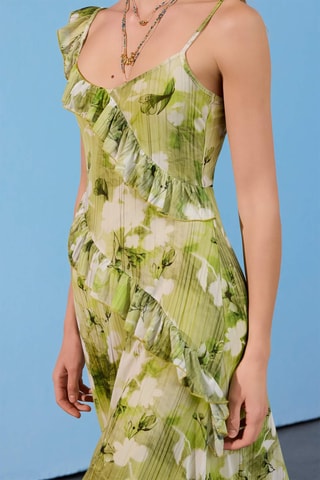 Robe volantée - Multicolore