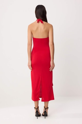 Robe fourreau - Rouge