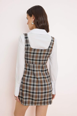 Vestido trapézio - Multicor