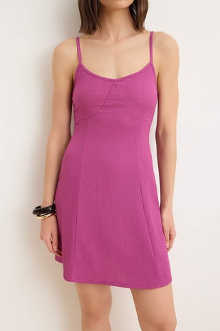 Vestido direito - Violeta