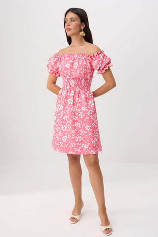 Vestido estilo patinadora - Multicor