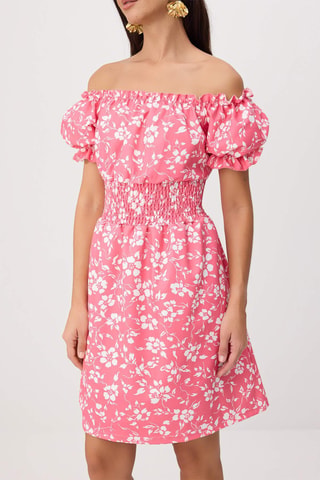 Vestido estilo patinadora - Multicor