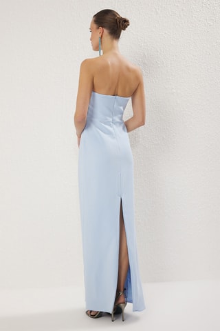 Robe bustier - Bleu clair