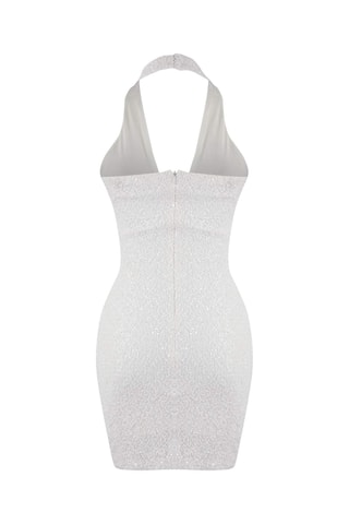 Vestido justo - Branco