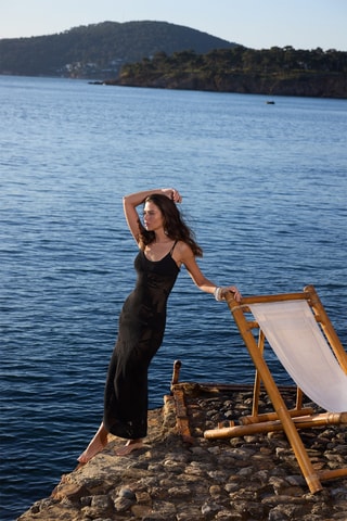 Robe de plage - Noir