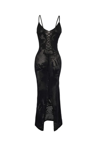 Robe de plage - Noir
