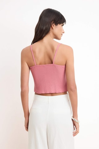 Crop top - Rosa-claro