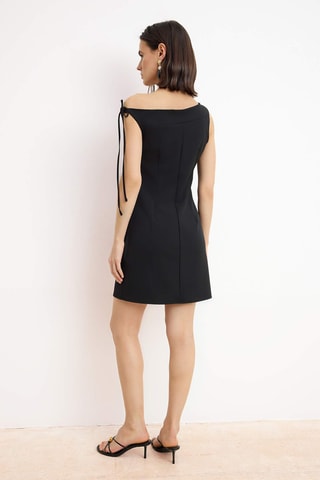 Robe fourreau - Noir