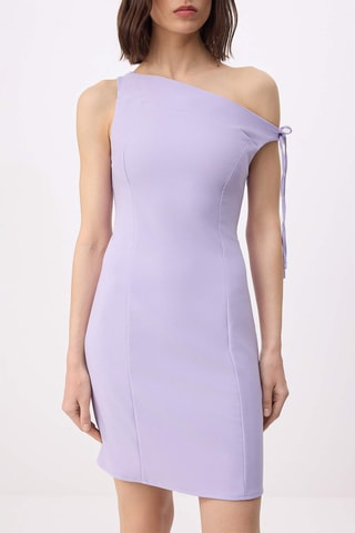 Vestido justo - Violeta