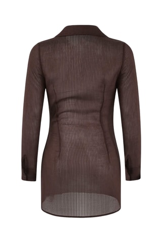 Robe de plage - Marron