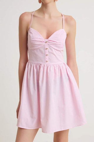 Vestido estilo patinadora - Rosa
