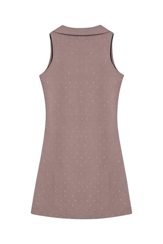 Robe droite - Taupe
