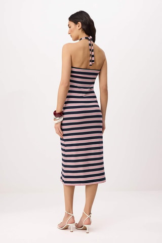 Vestido midi - Multicor