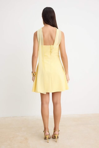 Robe bustier - Jaune clair