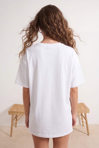 Vestido de praia - Cru