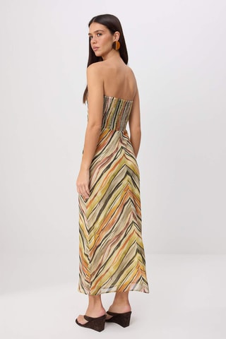 Robe bustier - Multicolore