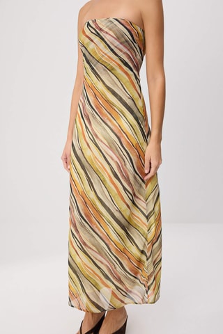 Robe bustier - Multicolore