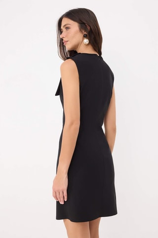 Vestido direito - Preto