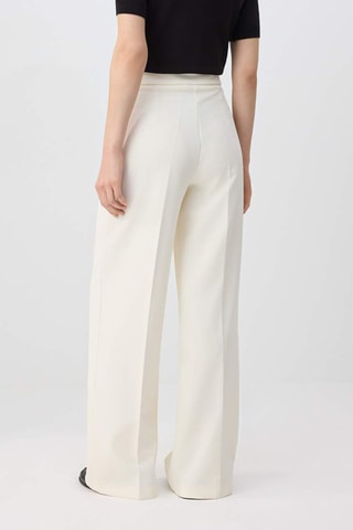Calças wide legs - Branco