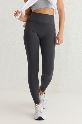 Leggings cintura subida - Antracite
