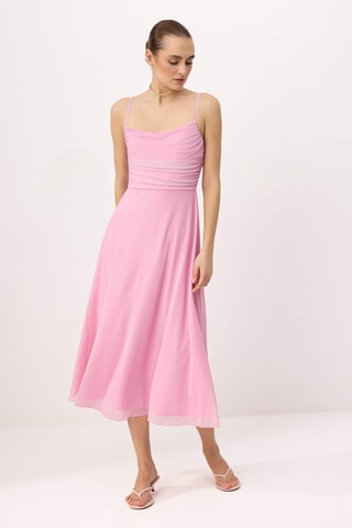 Robe trapèze - Rose clair