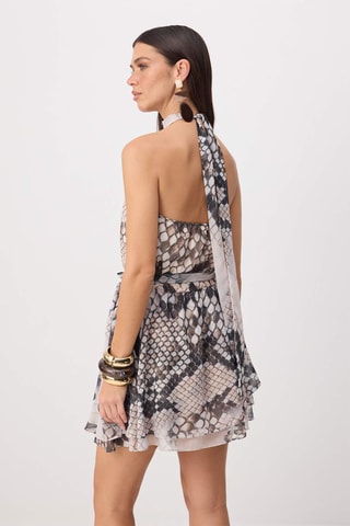 Vestido estilo patinadora - Multicor