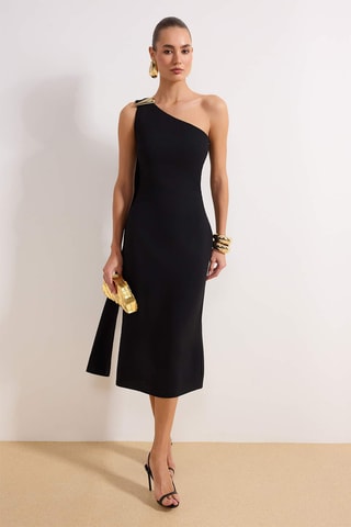 Robe asymétrique - Noir