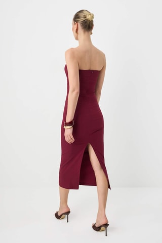 Vestido-caicai - Bordô