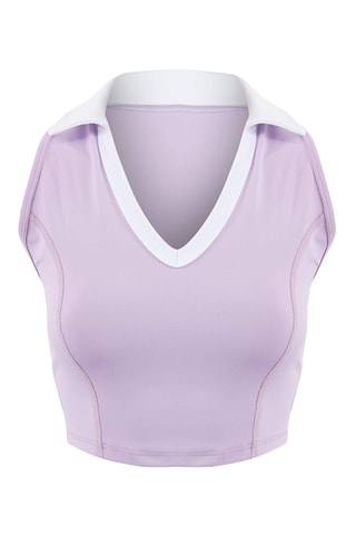 Crop top - Violet