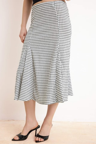 Saia midi - Preto