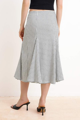 Saia midi - Preto