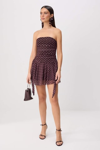 Vestido-caicai - Castanho