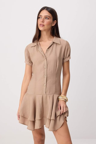 Vestido-camisa - Rosa-claro