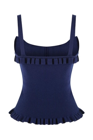 Top - Bleu marine